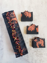Load image into Gallery viewer, Rose & Charcoal Facial Soap