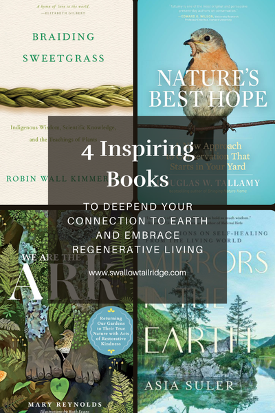 4 Inspiring Books to Deepen Your Connection to Earth and Embrace Regenerative Living