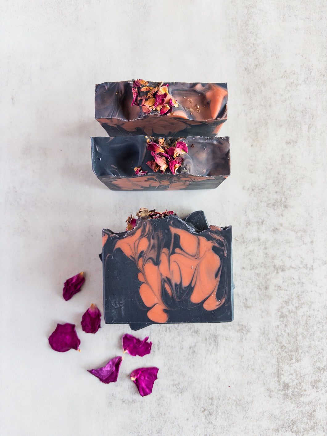 Rose & Charcoal Facial Soap