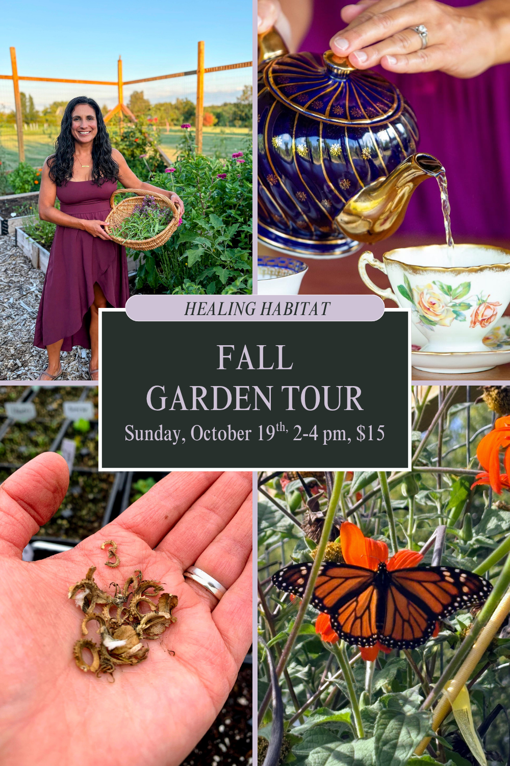 Healing Habitat Fall Garden Tour 2025
