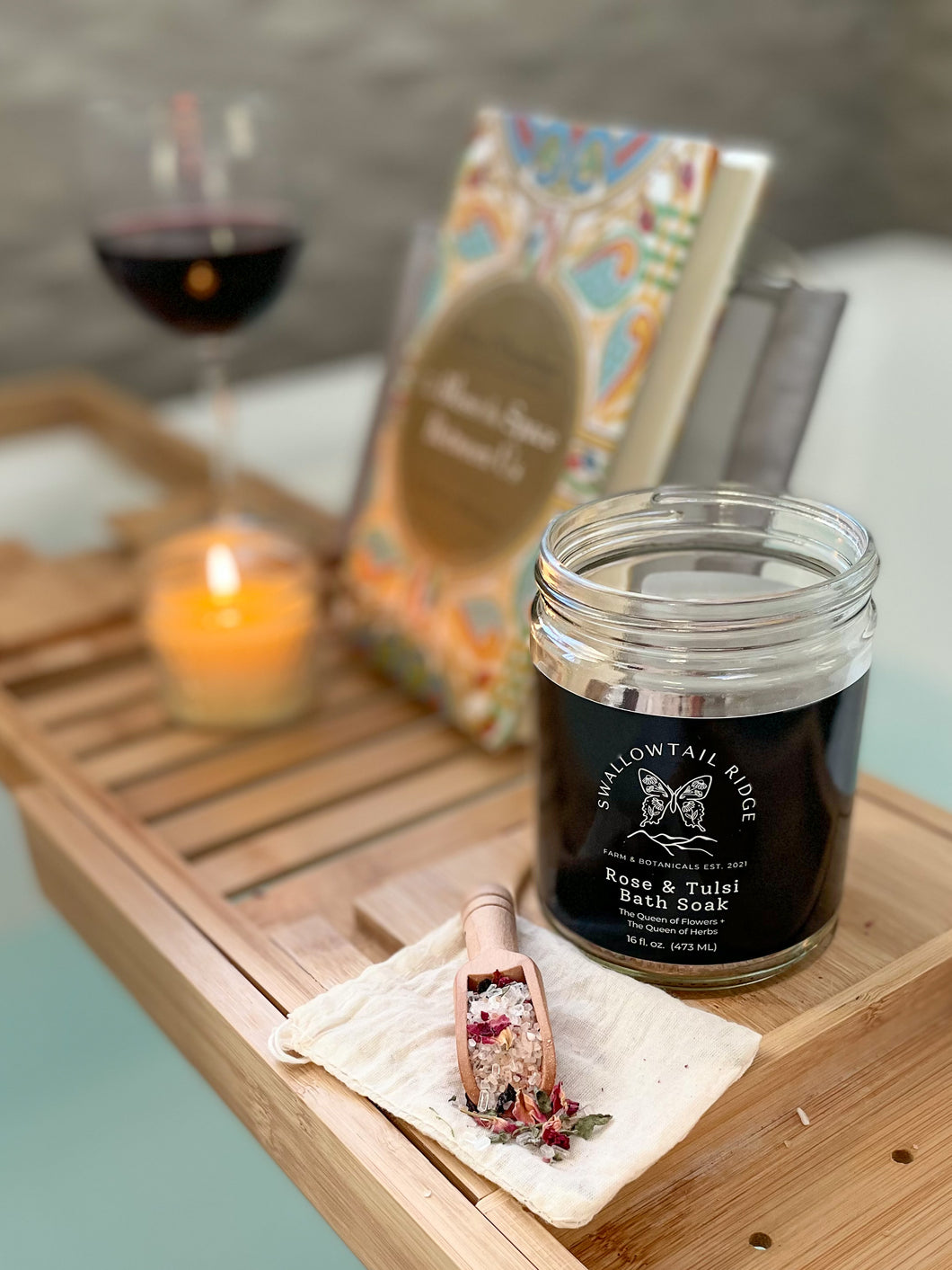 Rose & Tulsi Bath Soak
